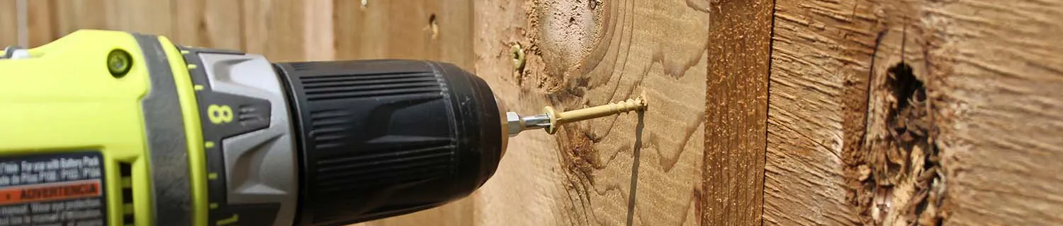 Boremal Snorrette skruer med en boremal